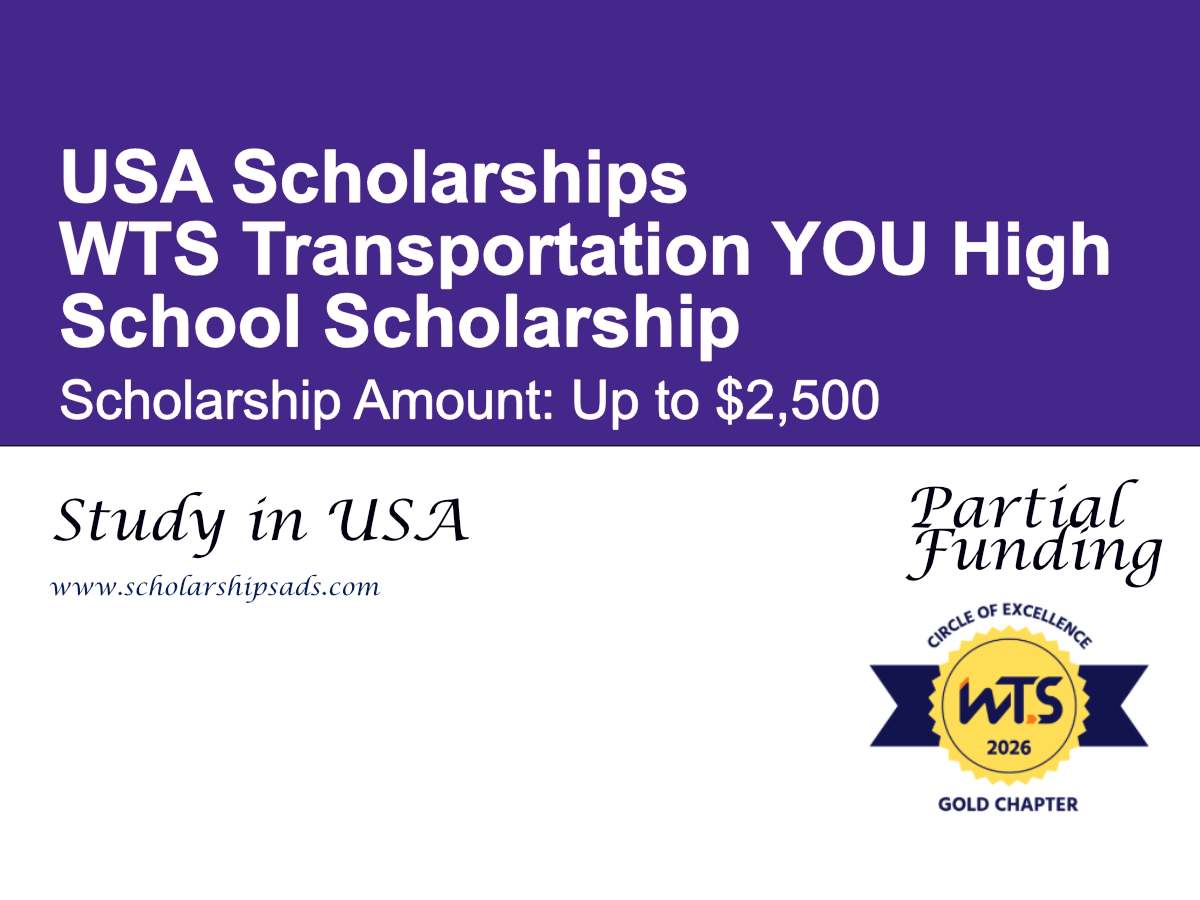 WTS Transportation YOU High School Scholarship