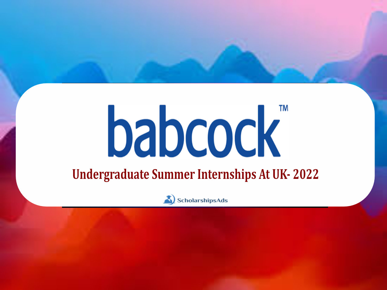Undergraduate Summer Internships At UK 2022