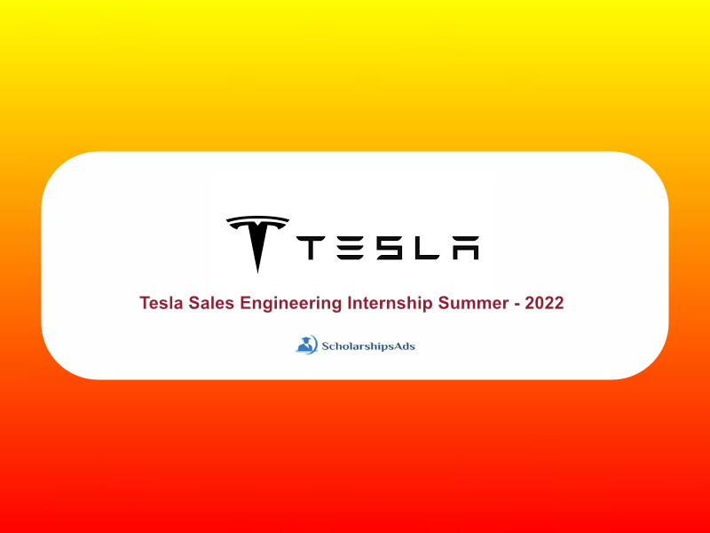 Tesla Sales Engineering Internship Summer 2022