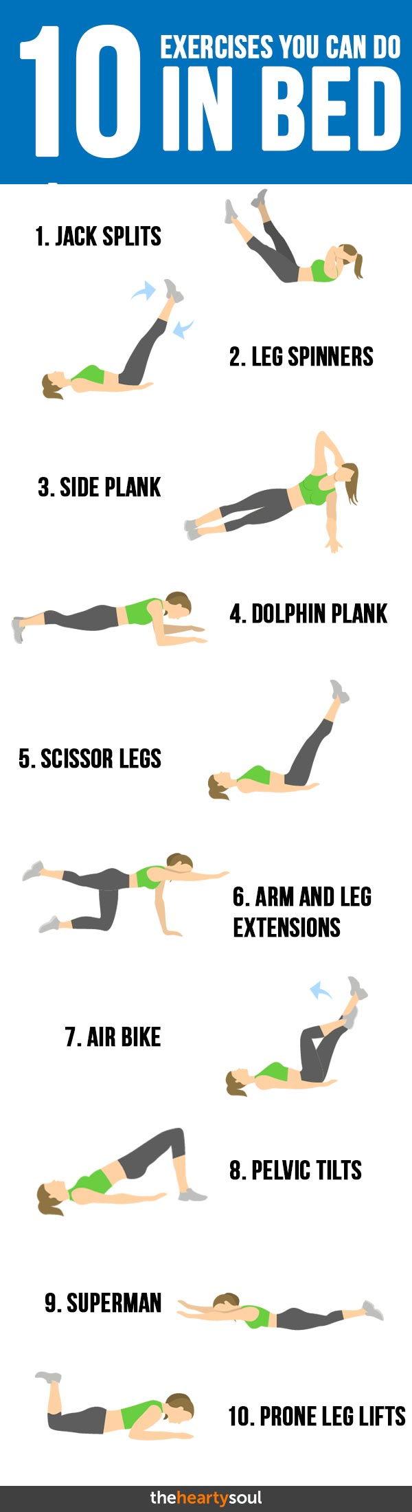 HOW TO FLATTEN YOUR STOMACH (5 Tummy Toning Exercises)